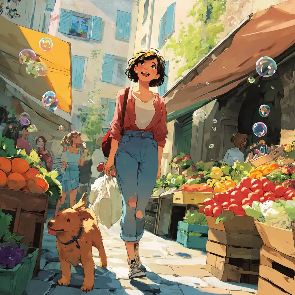 Laura and the Market Adventure