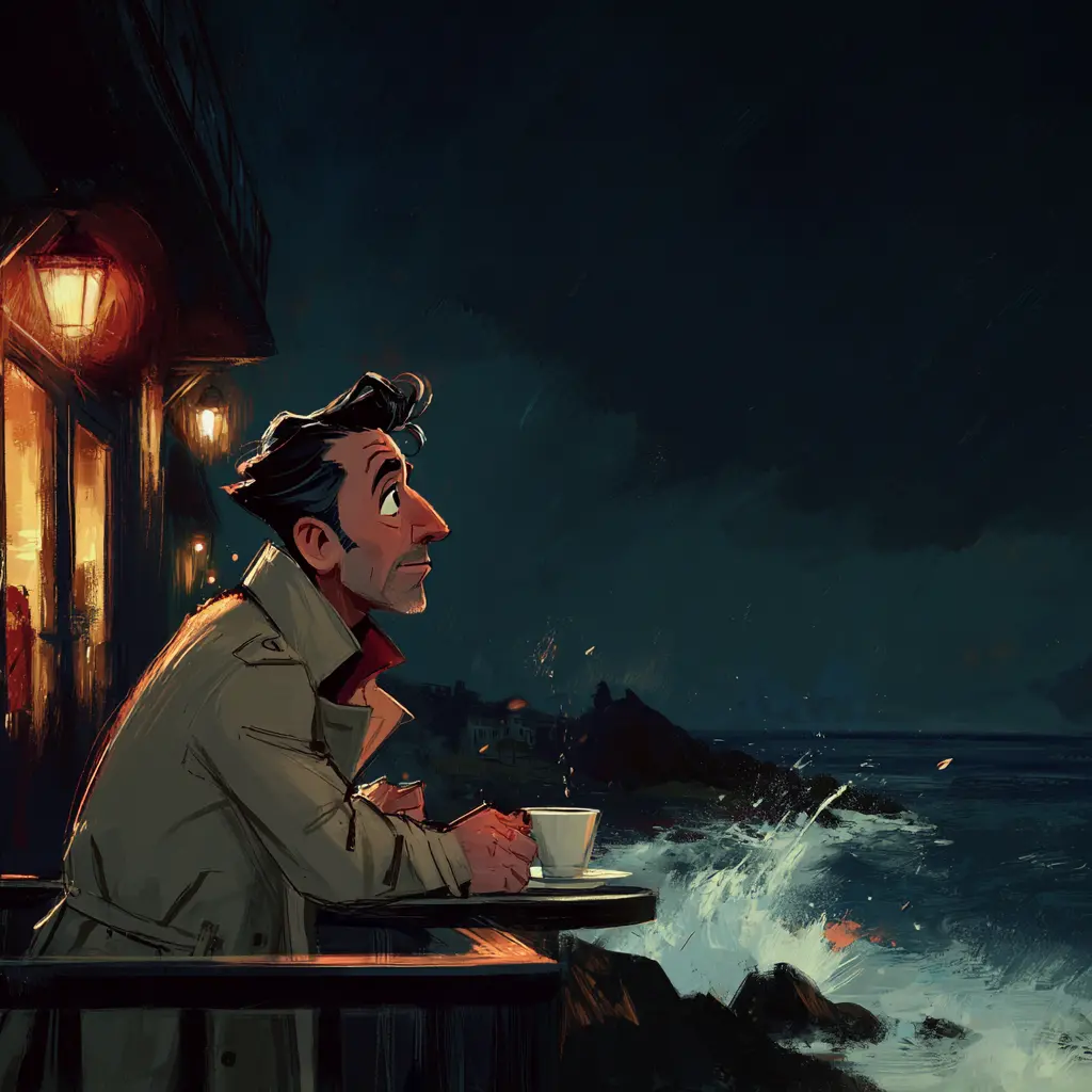 Hotel room mystery Part 1: Night Voices by the Sea